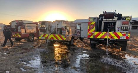 photo by Mount Pleasant Fire Department